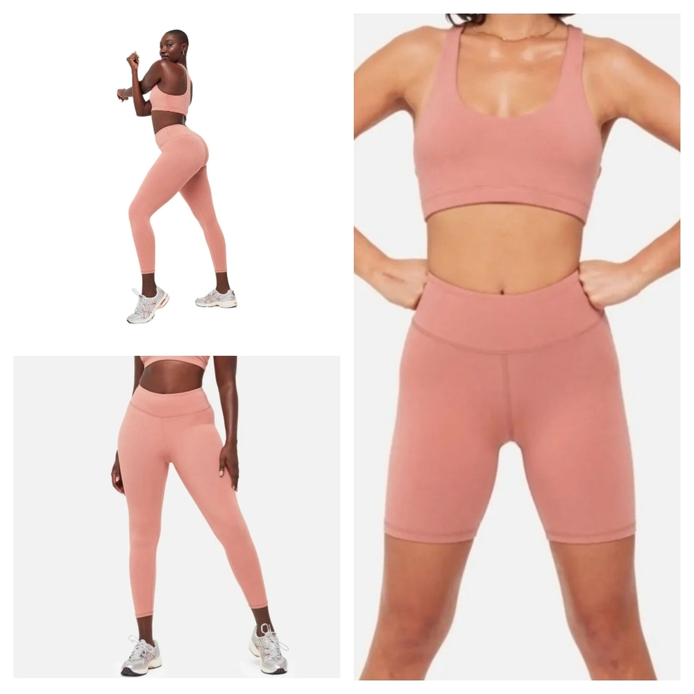 Mate The Label organic stretch leggings and biker shorts